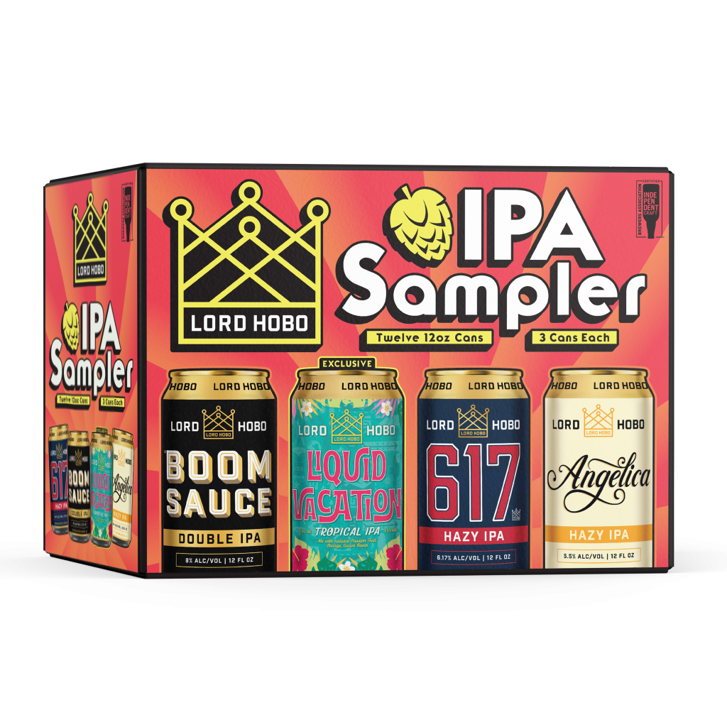 IPA Sampler | Boomsauce, Liquid Vacation, 617, Angelica | Lord Hobo